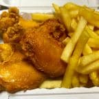 Best Fried Chicken Wings (4) with French Fries in Destin, FL