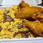 Best Fried Chicken Wings (4) with Beef Fried Rice in Destin, FL